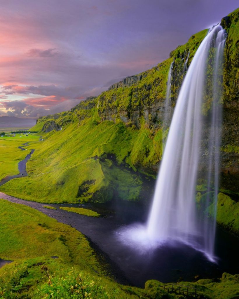 seljalandsfoss waterfall iceland solo travel wandersister
