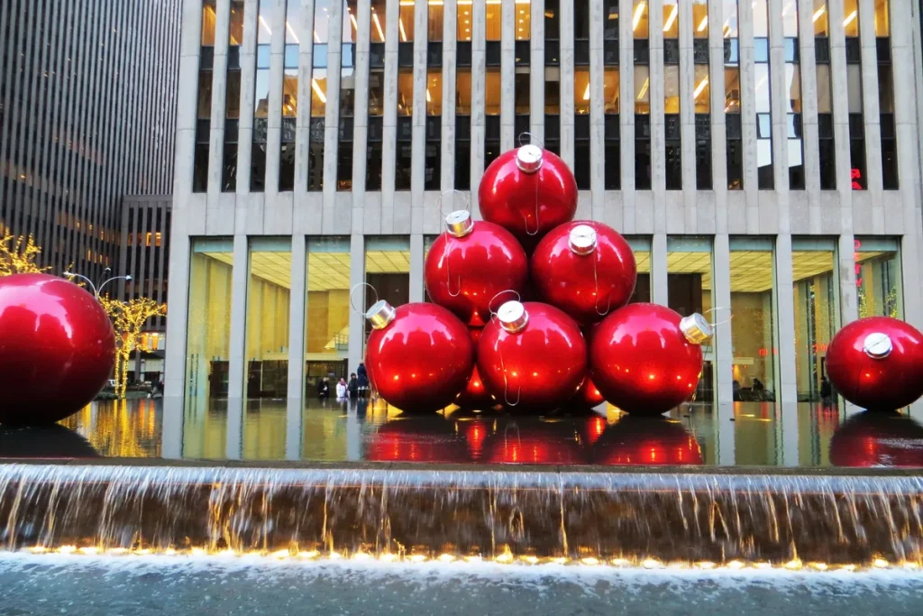 new york at christmas